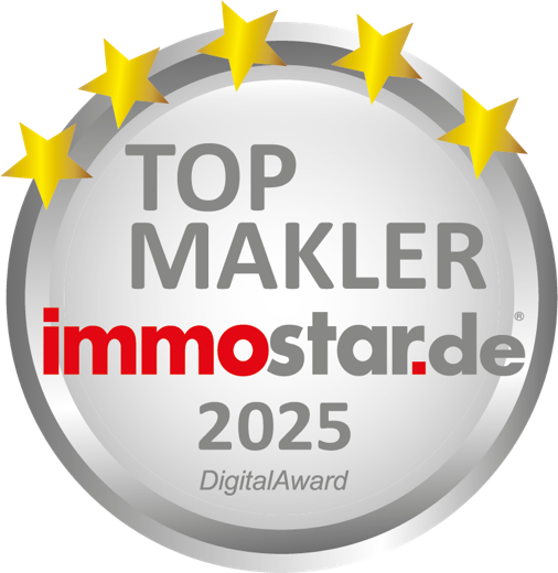 Immobilien Osterried wurde von ImmoStar zum Top Makler ausgezeichnet.